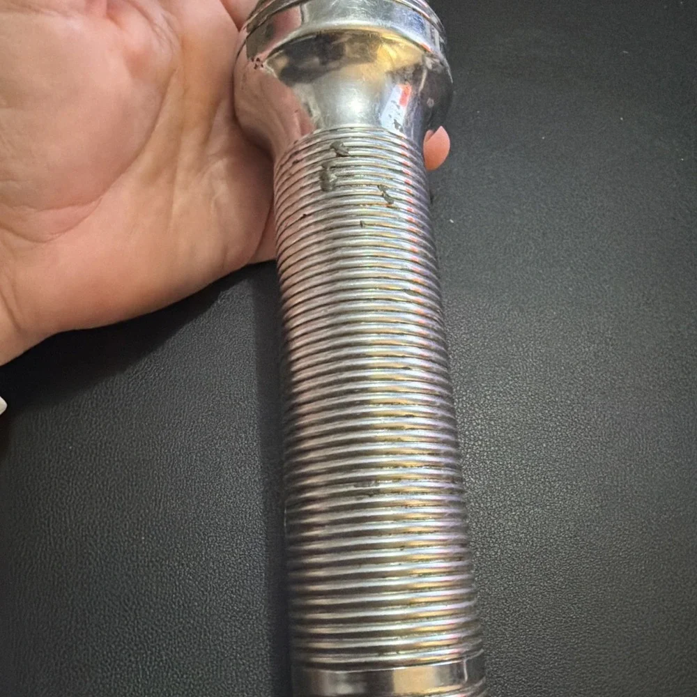 Vintage Rayovac Sportsman Ribbed Flashlight Premium Grade - Untested!